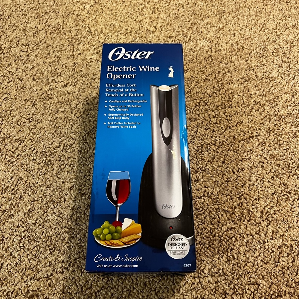 Electric wine opener